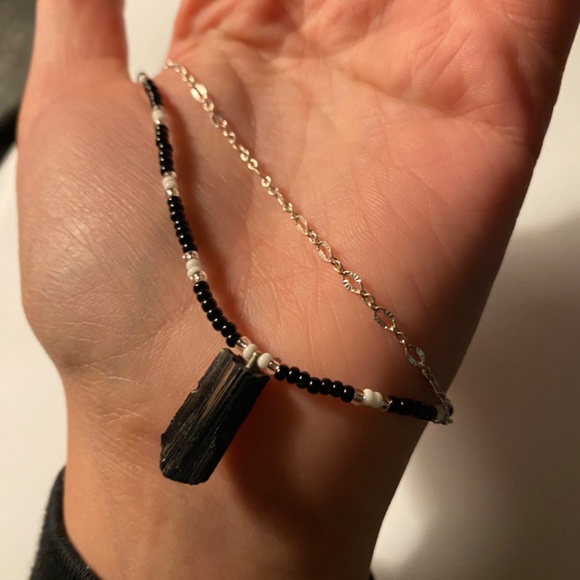 Handmade Beaded anklet - Picture 2 of 2